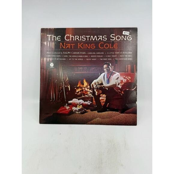 Nat King Cole – The Christmas Song 1962 Vinyl Album Record - Picture 2 of 5